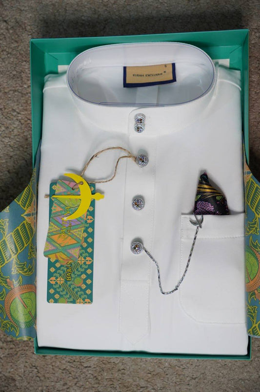 BAJU MELAYU DAYTONA OFF WHITE (5)