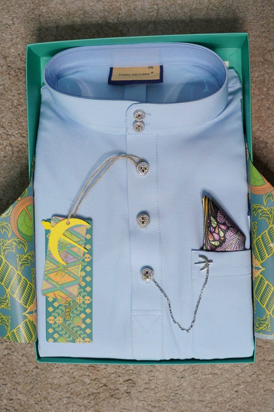 BAJU MELAYU DAYTONA BABY BLUE (16)