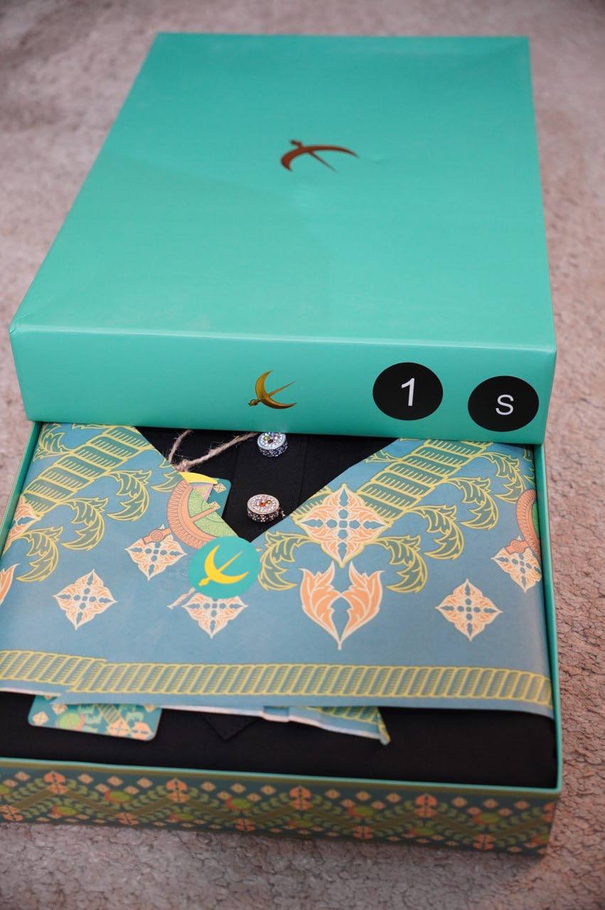 BAJU MELAYU DAYTONA   BLACK (1)