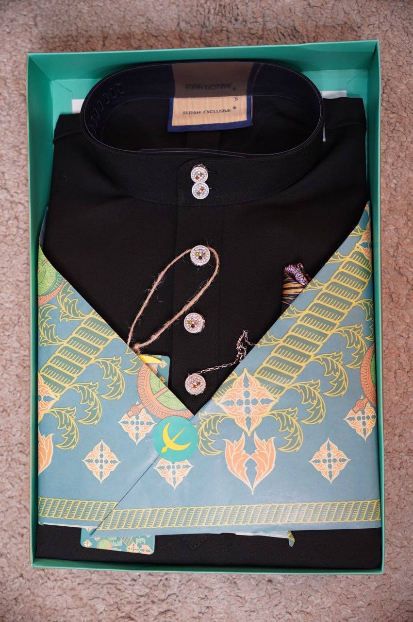 BAJU MELAYU DAYTONA   BLACK (1)