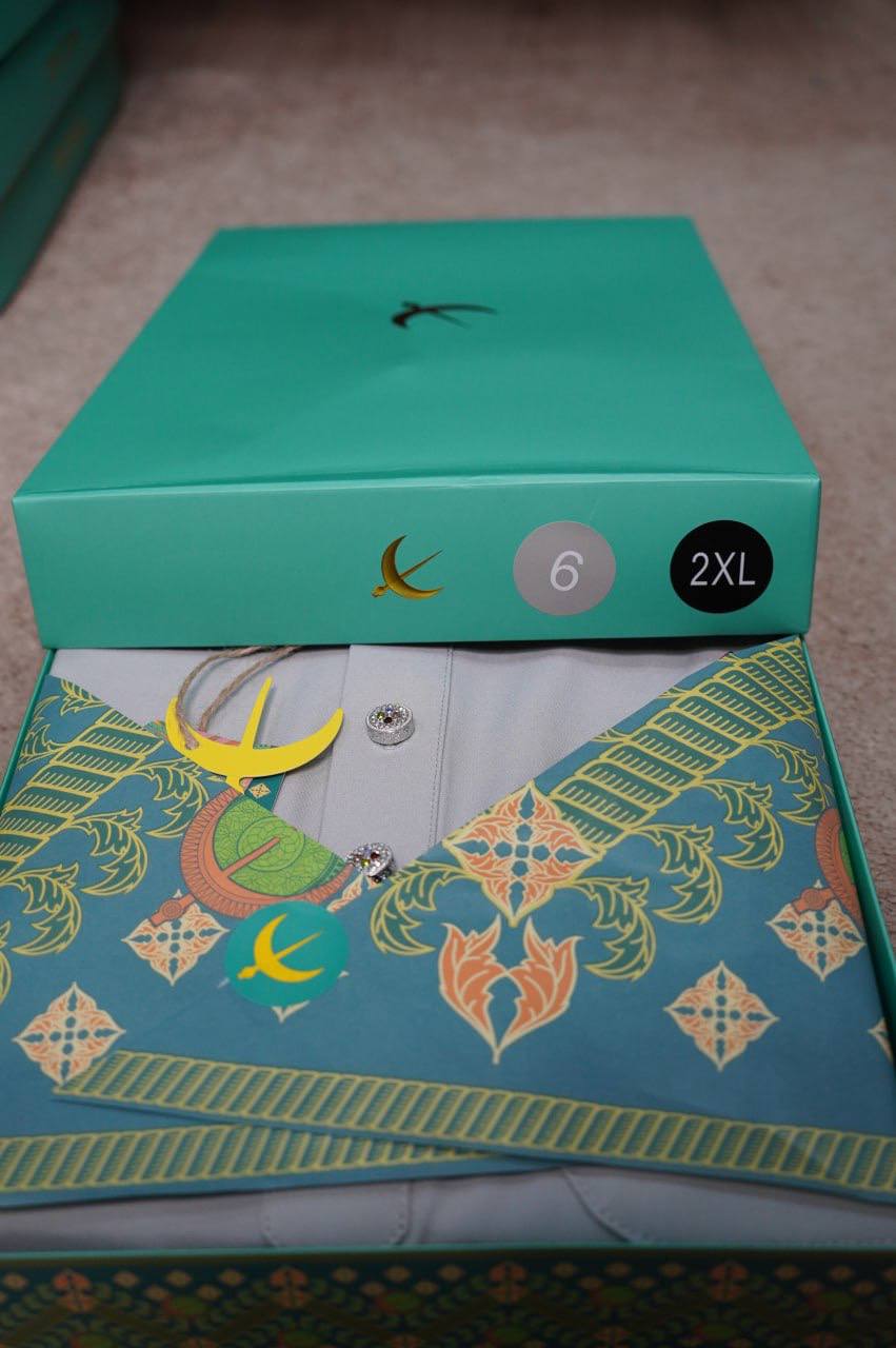 BAJU MELAYU DAYTONA  STONE GREY (6)