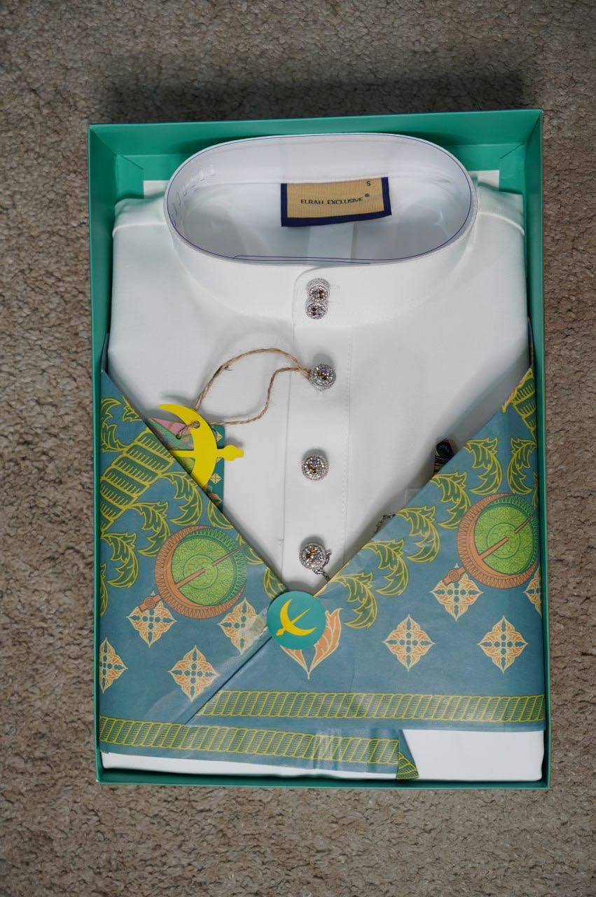 BAJU MELAYU DAYTONA  OFF WHITE (5)