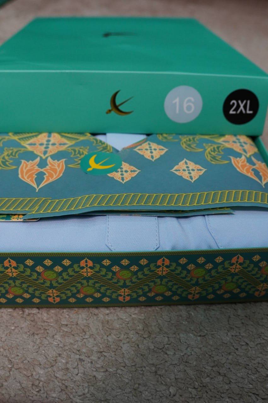 BAJU MELAYU DAYTONA  BABY BLUE (16)