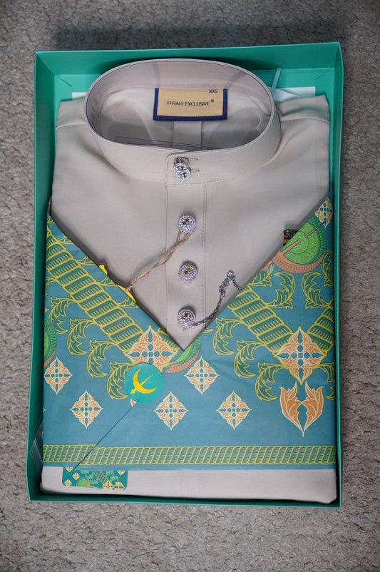 BAJU MELAYU DAYTONA  CHAMPAGNE (29)