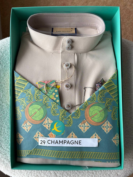 BAJU MELAYU DAYTONA  CHAMPAGNE (29)