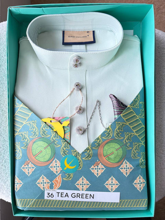 BAJU MELAYU DAYTONA  TEA GREEN (36)