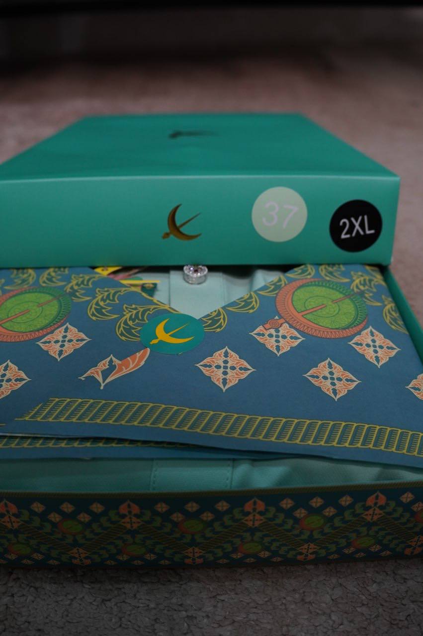 BAJU MELAYU DAYTONA  MINT GREEN (37)